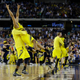 Illustration for article titled The Wolverines Beat Kansas Despite A Late-Game 99.4 Percent Chance Of Losing